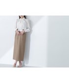 【ナチュラル ビューティー ベーシック/NATURAL BEAUTY BASIC】のアウトポケットナロースカート キャメルベージュ1|ID: prp329100004602340 ipo3291000000032724315