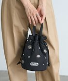 【フリークスストア/FREAK'S STORE】の別注 2WAY コンチョ 持ち手付き巾着バッグ 25AW ブラック|ID: prp329100004602346 ipo3291000000033307276
