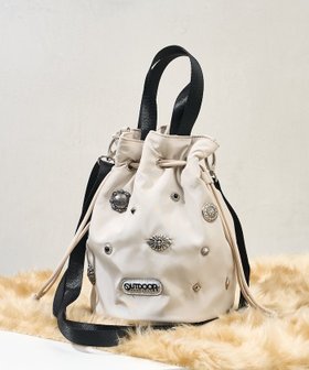 【フリークスストア/FREAK'S STORE】の別注 2WAY コンチョ 持ち手付き巾着バッグ 25AW 人気、トレンドファッション・服の通販 founy(ファニー) ファッション Fashion レディースファッション Fashion for Women 2025年 2025 2025-2026秋冬・A/W Autumn/Winter 2025–26 AW25–26 冬 Winter / This Winter スペシャル Special, Limited Edition フォルム Silhouette, Form 人気 Popular, Best Seller 別注 Limited Edition, Custom Order 夏 Summer 巾着 Drawstring Bag, Kinchaku 春 Spring S/S・春夏 SS, Spring/Summer, Warm Season A/W・秋冬 Autumn/Winter |ID:prp329100004602346