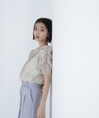 【ナチュラル ビューティー ベーシック/NATURAL BEAUTY BASIC】のギャザースリーブシアーブラウス グレージュ3|ID: prp329100004602349 ipo3291000000032724749