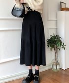 【アミュレット/Amulet】の【Amulet】フレアロングスカート 人気、トレンドファッション・服の通販 founy(ファニー) ファッション Fashion レディースファッション Fashion for Women スカート Skirts ロングスカート Long Skirts / Maxi & Midi Skirts フレア Flare, Flared thumbnail ブラック|ID: prp329100004602353 ipo3291000000032724884