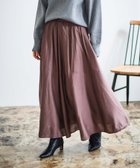 【ルクールブラン/le.coeur blanc】の《手洗い可能》シルキーローンギャザースカート D/ピンク|ID: prp329100004602407 ipo3291000000032726142