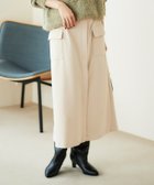 【ルクールブラン/le.coeur blanc】の《手洗い可能》カーゴポケットラップライクスカート アイボリー|ID: prp329100004602408 ipo3291000000032726160