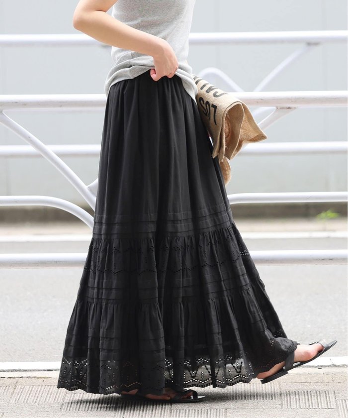 【ジャーナルスタンダード レリューム/JOURNAL STANDARD relume】の《WEB限定追加 》コットンボイルタック刺繍ロングスカート インテリア・キッズ・メンズ・レディースファッション・服の通販 founy(ファニー) https://founy.com/ ファッション Fashion レディースファッション Fashion for Women スカート Skirts ロングスカート Long Skirts / Maxi & Midi Skirts 2025年 2025 2025-2026秋冬・A/W Autumn/Winter 2025–26 AW25–26 ロング Long, Long-Length |ID: prp329100004602429 ipo3291000000032726424