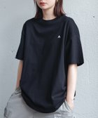 【アンドミー/andme】のワンポイント エンブロイダリー ロゴ 無地 Tシャツ ANME アンメ 人気、トレンドファッション・服の通販 founy(ファニー) ファッション Fashion レディースファッション Fashion for Women トップス・カットソー Cut & Sew Tops シャツ・ブラウス・オフィスカジュアル Elegant Blouses & Button-Ups ロングTシャツ・Tシャツ Longline T-Shirts & Tees アンダー Underwear Essentials エンブロイダリー Embroidery Design シンプル Simple, Minimal ワンポイント One Point, Statement Accent 別注 Limited Edition, Custom Order 無地 Plain, Solid Color thumbnail ブラック|ID: prp329100004602438 ipo3291000000033833603