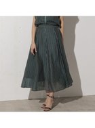 【エウクレイド/EUCLAID】のシアーストライプスカート 人気、トレンドファッション・服の通販 founy(ファニー) ファッション Fashion レディースファッション Fashion for Women スカート Skirts イエロー Yellow シアー Sheer, See-Through シンプル Simple, Minimal ストライプ Stripe, Striped Pattern セットアップ Set-Up, Coordinated Outfit バランス Balance, Style Balance フォルム Silhouette, Form フレア Flare, Flared フレアースカート Flared Skirt, A-Line Skirt エレガント 上品 Elegant thumbnail グリーン|ID: prp329100004602446 ipo3291000000032726690