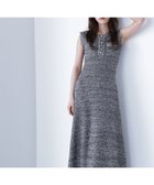 【ナチュラル ビューティー ベーシック/NATURAL BEAUTY BASIC】のフリンジツイードニットワンピース クロミックス2|ID: prp329100004602466 ipo3291000000032726894