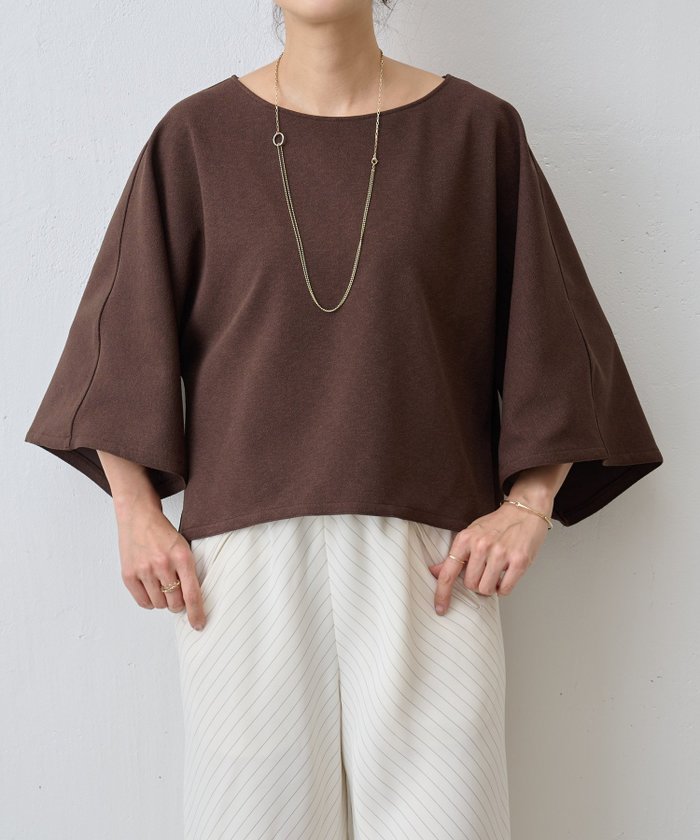 【その他のブランド/Other】の《LIVETART》ショートワイドトップス インテリア・キッズ・メンズ・レディースファッション・服の通販 founy(ファニー) https://founy.com/ ファッション Fashion レディースファッション Fashion for Women トップス・カットソー Cut & Sew Tops おすすめ Recommended / Our Picks カットソー Cut and Sewn Top スリーブ Sleeve, Long Sleeve / Short Sleeve デコルテ Décolleté, Neckline フレア Flare, Flared ボトム Bottoms, Lower Wear ラウンド Round, Round Neck ロング Long, Long-Length |ID: prp329100004602468 ipo3291000000032726898