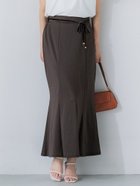 【コカ/COCA】のフロッキードットマーメイドスカート Brown|ID: prp329100004602469 ipo3291000000032726907