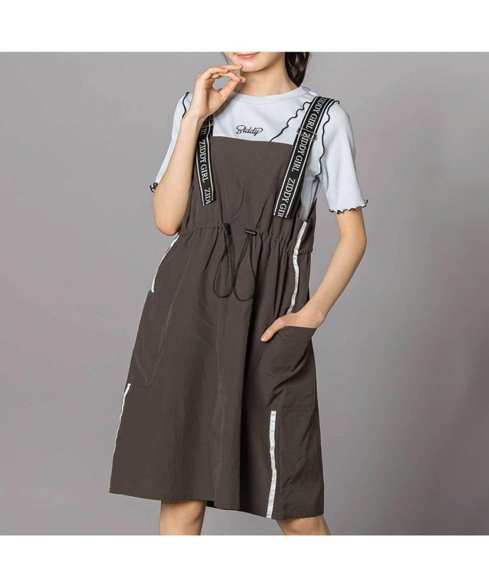 【その他のブランド/Other】のドロストジャンパースカート(130~160cm) インテリア・キッズ・メンズ・レディースファッション・服の通販 founy(ファニー) https://founy.com/ ファッション Fashion キッズファッション Fashion for Kids 春 Spring カラフル Colorful Design クール Cool, Chic シンプル Simple, Minimal トレンド Trend, Trending Now モノトーン Monotone, Black and White エレガント 上品 Elegant |ID: prp329100004602471 ipo3291000000032726916