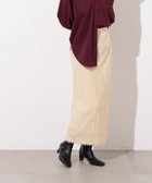 【エヌ ナチュラルビューティーベーシック/N.Natural Beauty basic】のフリンジニットスカート エクリュ1|ID: prp329100004602478 ipo3291000000032727001