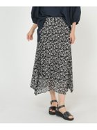 【イッカ/ikka】のイレヘムプリーツスカート ブラック|ID: prp329100004602492 ipo3291000000032727153