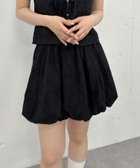 【アルシーヴ/archives】の【SETUP対応】コットン刺繍バルーンミニスカート 人気、トレンドファッション・服の通販 founy(ファニー) ファッション Fashion レディースファッション Fashion for Women セットアップ Matching Sets スカート・ミニ/ミディ/マキシ Skirts / Mini, Midi & Maxi Skirts スカート Skirts ミニスカート Mini Skirts インナー Innerwear バルーン Balloon, Balloon Silhouette ミニスカート Mini Skirt, Short Skirt thumbnail BLACK|ID: prp329100004602496 ipo3291000000032727205
