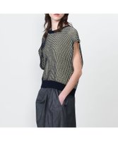【ユナイテッドアローズ/UNITED ARROWS】のASTRAET 5G クルーネック ノースリーブニット 人気、トレンドファッション・服の通販 founy(ファニー) ファッション Fashion レディースファッション Fashion for Women トップス・カットソー Cut & Sew Tops ニット Knit Tops & Sweaters キャミソール&ノースリーブ Camisoles & Sleeveless Tops ストライプ Stripe, Striped Pattern ノースリーブ Sleeveless, No-Sleeve バランス Balance, Style Balance ボトム Bottoms, Lower Wear |ID:prp329100004602497