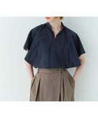 【ノーク/N.O.R.C】のウォッシャブルラッフルブラウス【CLEAN MOTION】 人気、トレンドファッション・服の通販 founy(ファニー) ファッション Fashion レディースファッション Fashion for Women トップス・カットソー Cut & Sew Tops シャツ・ブラウス・オフィスカジュアル Elegant Blouses & Button-Ups アクセサリー Fashion Accessories スタンド Stand Collar, Upright Stand ストレッチ Stretch, Stretchy Fabric ボックス Boxy, Box Shape メランジ Melange, Mixed Yarn ロング Long, Long-Length エレガント 上品 Elegant 吸水 Absorbent, Quick-Dry thumbnail ネイビー|ID: prp329100004602508 ipo3291000000032727320