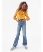 【ギャップ/GAP / KIDS】のウォッシュウェル ハイライズ 70s フレアデニム (キッズ) 人気、トレンドファッション・服の通販 founy(ファニー) ファッション Fashion キッズファッション Fashion for Kids ストレッチ Stretch, Stretchy Fabric スリム Slim, Slim Fit デニム Denim, Jeans Material ハイライズ High Rise, High Waist フレア Flare, Flared ポケット Pocket, Pocket Detail thumbnail MEDIUM_WASH|ID: prp329100004602529 ipo3291000000032727626