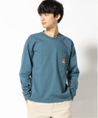 【ジムマスター/gym master / MEN】のgym master/7.4oz CHEERUP刺繍ロンTee インクブルー|ID: prp329100004602544 ipo3291000000032728040