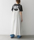 【シップス フォー ウィメン/SHIPS】のSHIPS any 洗濯機可能 グリッター プリント ギャザー キャミ ワンピース オフホワイト|ID: prp329100004602545 ipo3291000000032728064