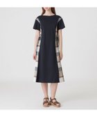 【ブルーレーベル クレストブリッジ/BLUE LABEL CRESTBRIDGE】の【一部店舗限定】コンパクトクリアーポンチチェックコンビドレス ネイビー|ID: prp329100004602553 ipo3291000000032728361