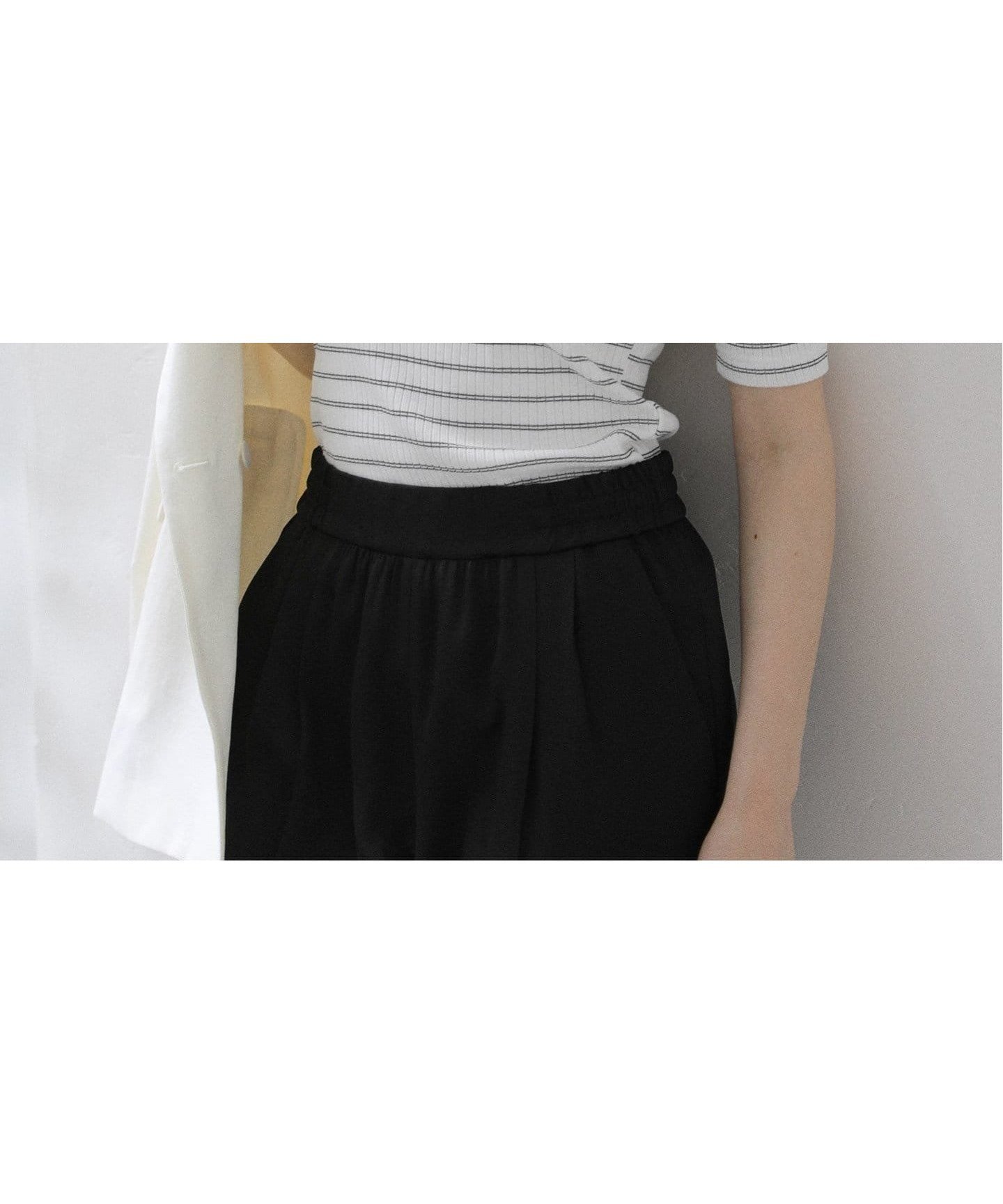 【ラ トータリテ/La TOTALITE】の【洗える】2wayリブカットソー インテリア・キッズ・メンズ・レディースファッション・服の通販 founy(ファニー) 　ファッション　Fashion　レディースファッション　Fashion for Women　トップス・カットソー　Cut & Sew Tops　カットソー・ベーシックTシャツ　Cut-and-Sewn Tops / Stretch Tees & Basics　2025年　2025　2025春夏・S/S　Spring/Summer 2025 SS25　おすすめ　Recommended / Our Picks　インナー　Innerwear　ジャケット　Jacket, Outerwear　デコルテ　Décolleté, Neckline　洗える　Machine Washable　ホワイト A|ID: prp329100004602578 ipo3291000000032728680