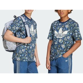 【アディダス/adidas / KIDS】の【公式】アディダス adidas adidas Originals × Liberty London Tシャツ キッズ 人気、トレンドファッション・服の通販 founy(ファニー) ファッション Fashion キッズファッション Fashion for Kids プリント Print, Printed Pattern モダン Modern, Contemporary |ID:prp329100004602579