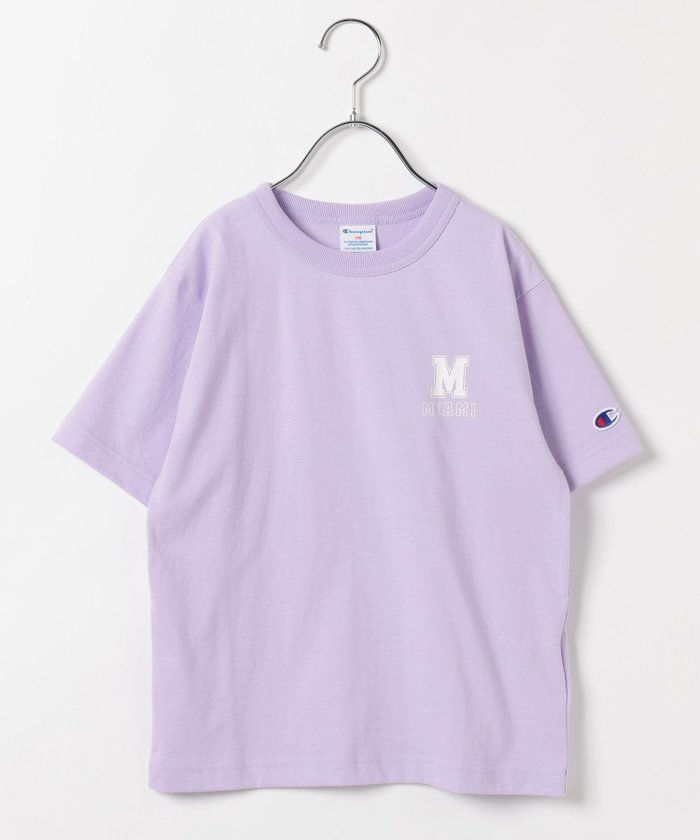 【ベイフロー/BAYFLOW / KIDS】の【Champion(チャンピオン)】バックプリントT(KIDS) インテリア・キッズ・メンズ・レディースファッション・服の通販 founy(ファニー) https://founy.com/ ファッション Fashion キッズファッション Fashion for Kids アメリカン American Style キャンバス Canvas, Canvas Fabric グラフィック Graphic, Graphic Design ショート Short, Short Length スリーブ Sleeve, Long Sleeve / Short Sleeve ニューヨーク New York, NYC Style フィット Fit, Slim Fit プリント Print, Printed Pattern リラックス Relax, Relaxed Fit |ID: prp329100004602581 ipo3291000000032728709