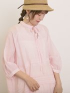 【サマンサモスモス/Samansa Mos2】の【S/Mサイズ】◎レース切替ワンピース 人気、トレンドファッション・服の通販 founy(ファニー) ファッション Fashion レディースファッション Fashion for Women ワンピース Dresses リラックス Relax, Relaxed Fit レース Lace, Lace Fabric 切替 Switching, Contrast Panel thumbnail ピンク|ID: prp329100004602582 ipo3291000000032728730