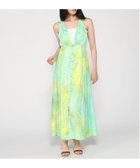 【デシグアル/Desigual】のボタン付きロングドレス グリーン/4013|ID: prp329100004602595 ipo3291000000032728819
