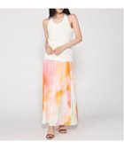 【デシグアル/Desigual】の2イン1グラデーションロングドレス ホワイト/1001|ID: prp329100004602597 ipo3291000000032728836
