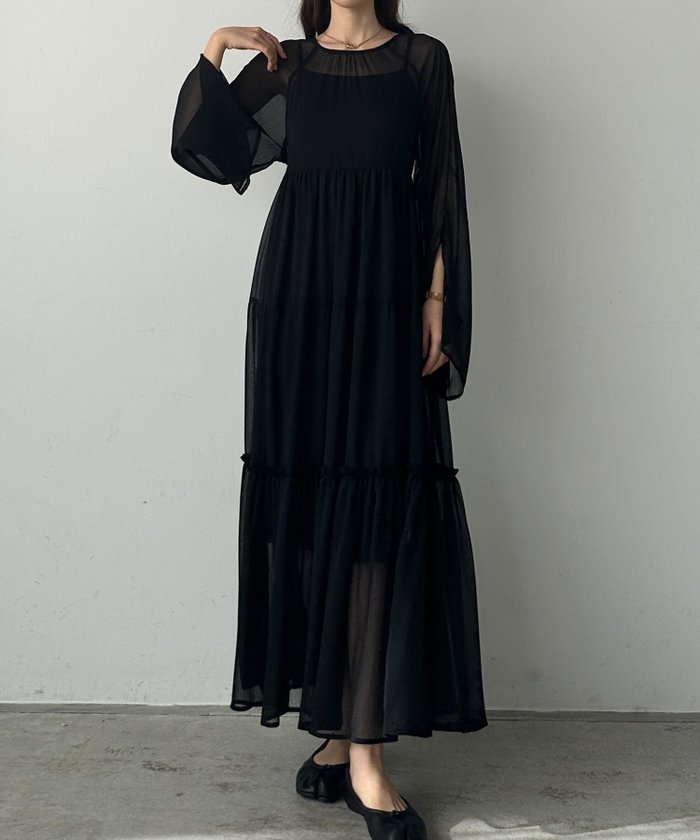 【ジュノア/JUNOAH】のlouere ペチコートsetワンピース インテリア・キッズ・メンズ・レディースファッション・服の通販 founy(ファニー) https://founy.com/ ファッション Fashion レディースファッション Fashion for Women アウター Coat / Outerwear Collection コート・ロングコート・ピーコート Long Coats, Peacoats & More ペチコート Petticoat, Underskirt |ID: prp329100004602602 ipo3291000000032729017