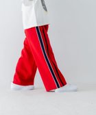 【ローリーズファーム/LOWRYS FARM / KIDS】のラインパンツ 人気、トレンドファッション・服の通販 founy(ファニー) ファッション Fashion キッズファッション Fashion for Kids ボトムス Bottoms ガーリー Girly, Feminine Style スウェット / スエット Sweatshirt, Sweatwear ワイド Wide, Wide Fit thumbnail レッド|ID: prp329100004602604 ipo3291000000032729035