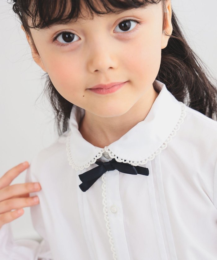 【ビーミングライフストアバイビームス/B:MING LIFE STORE by BEAMS / KIDS】の【4/24新規値下げ】セレモニー ブラウス (100~130cm) ビームスセレモニー2025 25SS フォーマル 卒入園 入学式 卒業式 ハレの日 卒園式 入園式 インテリア・キッズ・メンズ・レディースファッション・服の通販 founy(ファニー) https://founy.com/ ファッション Fashion キッズファッション Fashion for Kids 2025年 2025 2025春夏・S/S Spring/Summer 2025 SS25 ギャザー Gathered, Ruffled サテン Satin, Glossy Fabric セレモニー Ceremony フォーマル Formal, Dressy リボン Ribbon, Bow レース Lace, Lace Fabric 入学式 Entrance Ceremony 卒業式 Graduation Ceremony 結婚式 Wedding |ID: prp329100004602615 ipo3291000000032729147