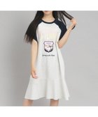 【ピンク ラテ/PINK-latte / KIDS】の裾ラッフルカットワンピース 人気、トレンドファッション・服の通販 founy(ファニー) ファッション Fashion キッズファッション Fashion for Kids ワンピース Dresses スリーブ Sleeve, Long Sleeve / Short Sleeve トレンド Trend, Trending Now フレンチ French, French Style プリント Print, Printed Pattern thumbnail ネイビー|ID: prp329100004602637 ipo3291000000032729663