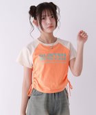 【レピピアルマリオ/repipi armario / KIDS】の【綿100%】ラインストーンラグランT 人気、トレンドファッション・服の通販 founy(ファニー) ファッション Fashion キッズファッション Fashion for Kids シャーリング Shirring, Ruched チャーム Charm, Pendant デニム Denim, Jeans Material トレンド Trend, Trending Now フロント Front, Front Design プリーツ Pleats, Pleated 今季 This Season, Current Season 夏 Summer thumbnail オレンジ45|ID: prp329100004602638 ipo3291000000032729680