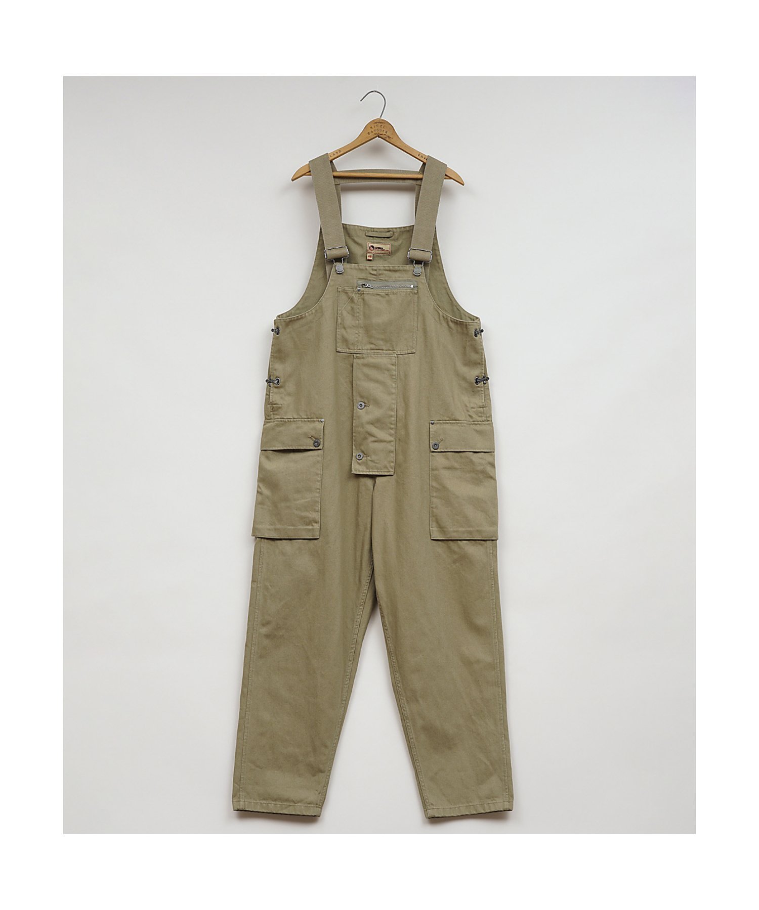 【ナイジェルケーボン/NIGEL CABOURN / MEN】のUNISEX / ワークベンチダンガリー インテリア・キッズ・メンズ・レディースファッション・服の通販 founy(ファニー) 　ファッション　Fashion　メンズファッション　Fashion for Men　ユニセックス　Unisex, Genderless　クラシック　Classic, Timeless Style　ダンガリー　Dungaree, Chambray　パッチ　Patch, Appliqué　フロント　Front, Front Design　ポケット　Pocket, Pocket Detail　メタル　Metal, Metal Parts　グリーン|ID: prp329100004602654 ipo3291000000032729892