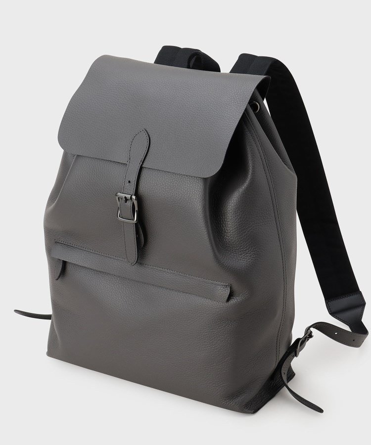 【タケオキクチ/TAKEO KIKUCHI / MEN】の【THE FLAGSHIP】ダブルフェイス レザーリュック 人気、トレンドファッション・服の通販 founy(ファニー) 　ファッション　Fashion　メンズファッション　Fashion for Men　スタイリッシュ　Stylish, Fashionable　ダブル　Double, Double-Breasted　フェイス　Face, Facial Design　フラップ　Flap, Flap Pocket　ポケット　Pocket, Pocket Detail　リュック　Backpack, Rucksack　エレガント 上品　Elegant　 other-1|ID: prp329100004602656 ipo3291000000032729902