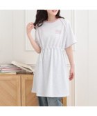 【ピンク ラテ/PINK-latte / KIDS】のパイピングドロストTシャツワンピース 人気、トレンドファッション・服の通販 founy(ファニー) ファッション Fashion キッズファッション Fashion for Kids ワンピース Dresses おすすめ Recommended / Our Picks ストレッチ Stretch, Stretchy Fabric スニーカー Sneakers, Trainers ソックス Socks, Hosiery パイピング Piping, Trim Design ポケット Pocket, Pocket Detail ルーズ Loose, Oversized thumbnail ライトグレー|ID: prp329100004602673 ipo3291000000032730058