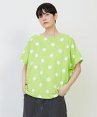 【フラボア/FRAPBOIS】のドルマンドット カットソー ライトグリーン|ID: prp329100004602676 ipo3291000000032730181