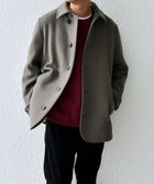 【シップス/SHIPS / MEN】のSHIPS any PURE WOOL MELTON シングル Pコート グレー|ID: prp329100004602688 ipo3291000000032730384