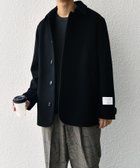【シップス/SHIPS / MEN】のSHIPS any PURE WOOL MELTON シングル Pコート ブラック|ID: prp329100004602688 ipo3291000000032730386