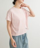 【アーバンリサーチ ドアーズ/URBAN RESEARCH DOORS】のORCIVAL BOAT NECK SHORT-SLEEVE PULLOVER 人気、トレンドファッション・服の通販 founy(ファニー) ファッション Fashion レディースファッション Fashion for Women トップス・カットソー Cut & Sew Tops カジュアルプルオーバー・ニットトップス Pullovers & Knit Tops / Casual Pullovers 2025年 2025 2025春夏・S/S Spring/Summer 2025 SS25 おすすめ Recommended / Our Picks インナー Innerwear ジャケット Jacket, Outerwear フランス France, French ボーダー Border, Stripe 半袖 Short Sleeve, Half Sleeve 夏 Summer S/S・春夏 SS, Spring/Summer, Warm Season thumbnail P.PINK WH|ID: prp329100004602697 ipo3291000000032730587