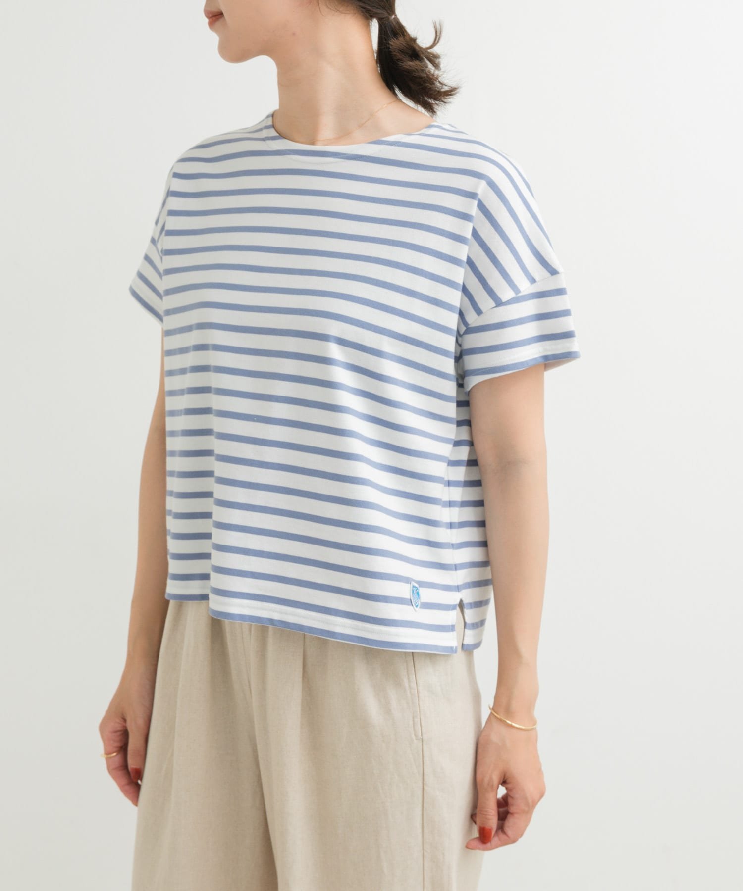 【アーバンリサーチ ドアーズ/URBAN RESEARCH DOORS】のORCIVAL BOAT NECK SHORT-SLEEVE PULLOVER インテリア・キッズ・メンズ・レディースファッション・服の通販 founy(ファニー) 　ファッション　Fashion　レディースファッション　Fashion for Women　トップス・カットソー　Cut & Sew Tops　カジュアルプルオーバー・ニットトップス　Pullovers & Knit Tops / Casual Pullovers　2025年　2025　2025春夏・S/S　Spring/Summer 2025 SS25　おすすめ　Recommended / Our Picks　インナー　Innerwear　ジャケット　Jacket, Outerwear　フランス　France, French　ボーダー　Border, Stripe　半袖　Short Sleeve, Half Sleeve　夏　Summer　S/S・春夏　SS, Spring/Summer, Warm Season　WHLAVENDER|ID: prp329100004602697 ipo3291000000032730594
