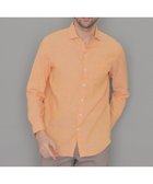 【マッキントッシュ ロンドン/MACKINTOSH LONDON / MEN】のストレッチリネンワイドカラーシャツ 人気、トレンドファッション・服の通販 founy(ファニー) ファッション Fashion メンズファッション Fashion for Men エアリー Airy Texture シャンブレー Chambray, Denim-Like Fabric ジャケット Jacket, Outerwear ストレッチ Stretch, Stretchy Fabric フィット Fit, Slim Fit フレンチ French, French Style リネン Linen, Linen Fabric レギュラー Regular, Standard Fit ワイド Wide, Wide Fit 別注 Limited Edition, Custom Order 夏 Summer 定番 Standard, Basic Item 春 Spring 長袖 Long Sleeve, Full Sleeve thumbnail オレンジ|ID: prp329100004602698 ipo3291000000032730667