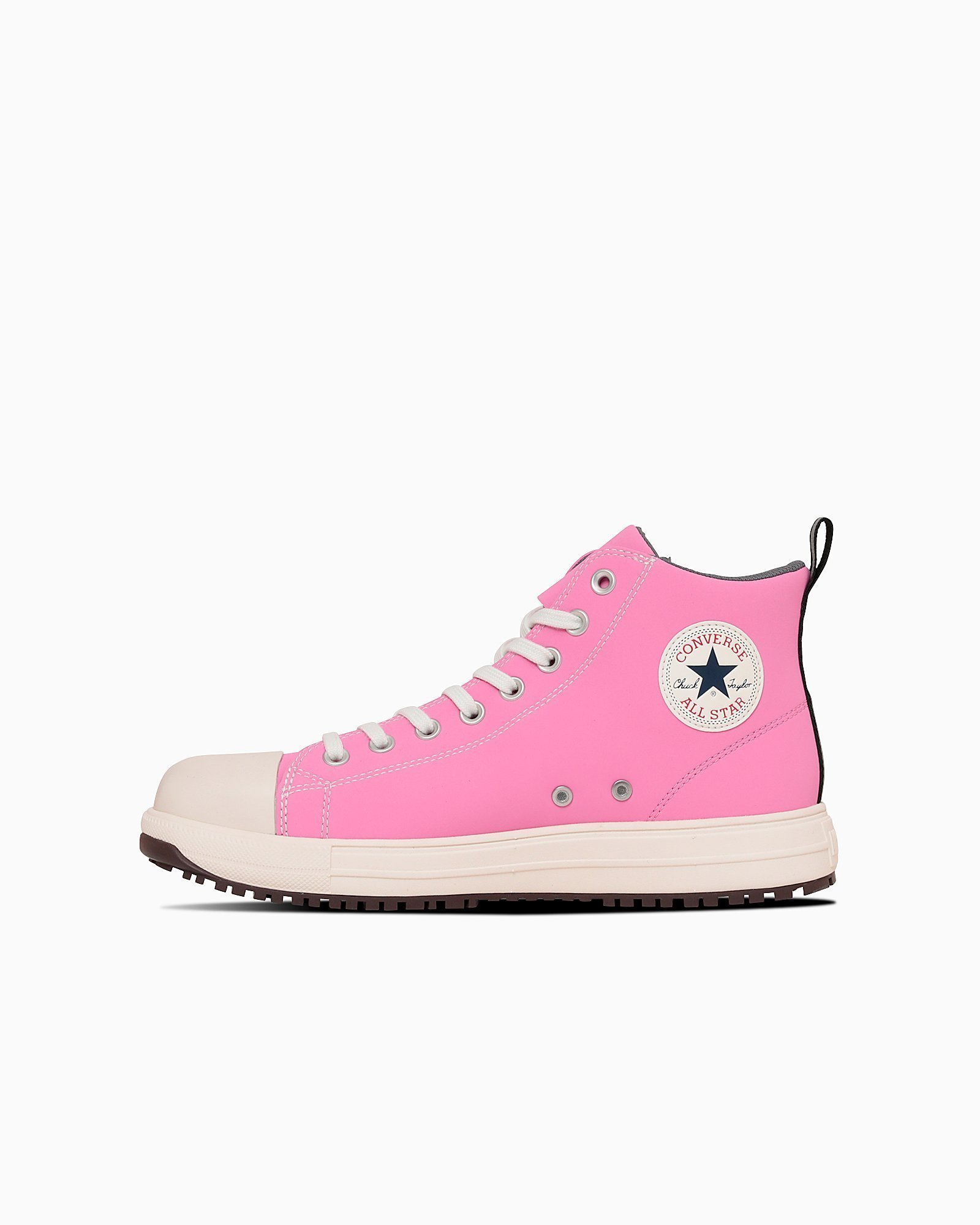 【コンバース/CONVERSE】の【CONVERSE 公式】ALL STAR PS Z HI / 【コンバース 公式】オールスター PS Z HI ハイカット 安全靴 インテリア・キッズ・メンズ・レディースファッション・服の通販 founy(ファニー) 　ファッション　Fashion　レディースファッション　Fashion for Women　キャップ　Cap, Baseball Cap　スニーカー　Sneakers, Trainers　ベーシック　Basic, Essential　ピンク|ID: prp329100004602700 ipo3291000000032730702