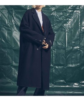 【メゾンスペシャル/MAISON SPECIAL】の《ユニセックスアイテム》SUPER140Sウールプライムオーバーカットオフステッチセミダブルチェスターコート 【MAISON SPECIAL/メゾンスペシャル】 人気、トレンドファッション・服の通販 founy(ファニー) ファッション Fashion レディースファッション Fashion for Women アウター Coat / Outerwear Collection コート・ロングコート・ピーコート Long Coats, Peacoats & More チェスターコート・ロング丈アウター Chester Coats / Chesterfield Long Coats クラシック Classic, Timeless Style ショルダー Shoulder, Shoulder Strap シンプル Simple, Minimal ダブル Double, Double-Breasted チェスターコート Chester Coat, Long Coat ドロップ Drop Shoulder, Dropped Style パターン Pattern, Design Print メルトン Melton, Heavy Wool |ID:prp329100004602710