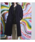 【メゾンスペシャル/MAISON SPECIAL】の《ユニセックスアイテム》SUPER140Sウールプライムオーバーカットオフステッチセミダブルチェスターコート 【MAISON SPECIAL/メゾンスペシャル】 人気、トレンドファッション・服の通販 founy(ファニー) ファッション Fashion レディースファッション Fashion for Women アウター Coat / Outerwear Collection コート・ロングコート・ピーコート Long Coats, Peacoats & More チェスターコート・ロング丈アウター Chester Coats / Chesterfield Long Coats クラシック Classic, Timeless Style ショルダー Shoulder, Shoulder Strap シンプル Simple, Minimal ダブル Double, Double-Breasted チェスターコート Chester Coat, Long Coat ドロップ Drop Shoulder, Dropped Style パターン Pattern, Design Print メルトン Melton, Heavy Wool thumbnail NVY|ID: prp329100004602710 ipo3291000000032730974
