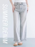 【コカ/COCA】のサマーデニムロールアップパンツ 人気、トレンドファッション・服の通販 founy(ファニー) ファッション Fashion レディースファッション Fashion for Women パンツ Pants & Trousers デニム Denim, Jeans Material ポケット Pocket, Pocket Detail thumbnail Lt.blue|ID: prp329100004602980 ipo3291000000032734581