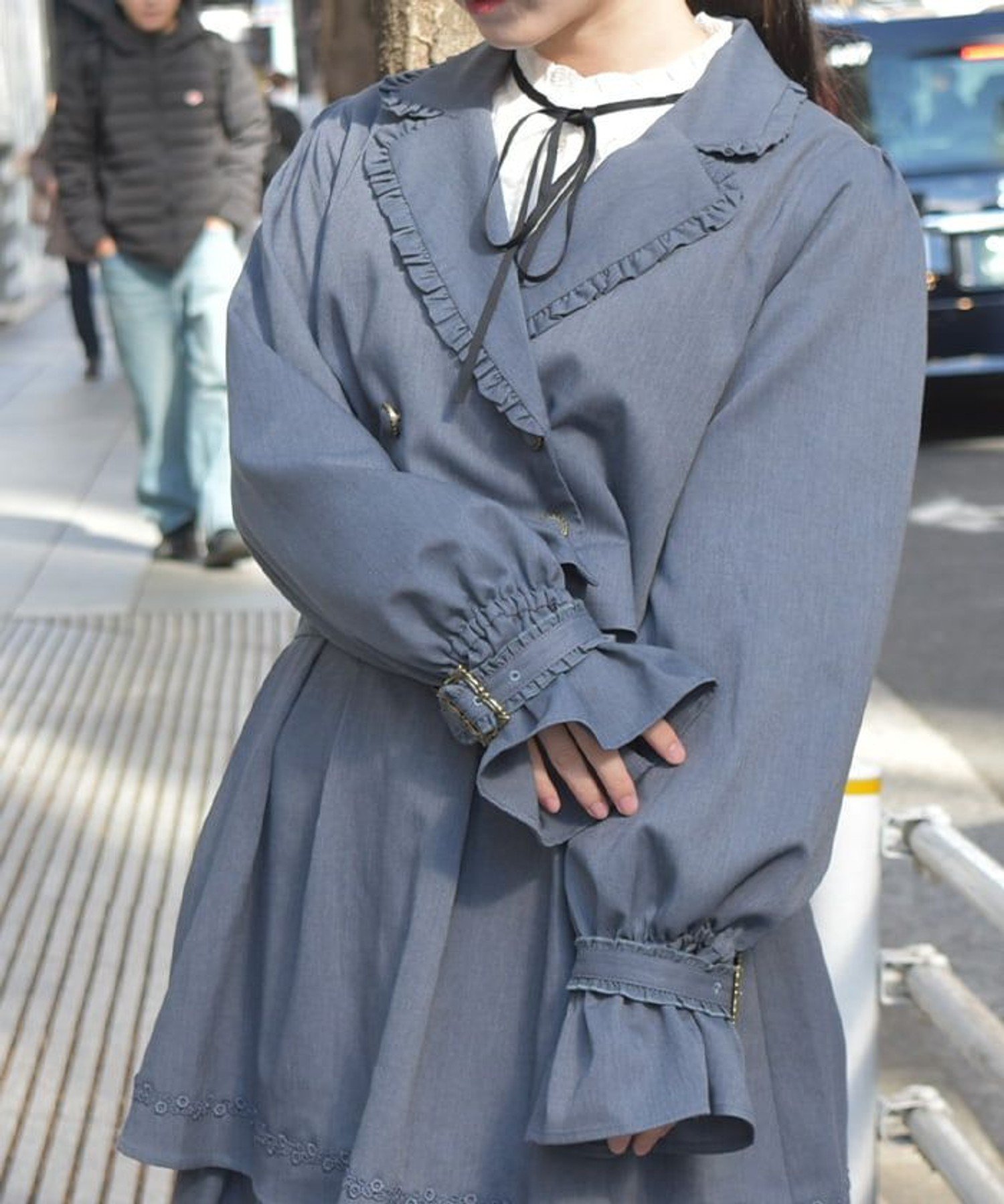【アクシーズファム/axes femme】のプチフリルショートジャケット 人気、トレンドファッション・服の通販 founy(ファニー) 　ファッション　Fashion　レディースファッション　Fashion for Women　アウター　Coat / Outerwear Collection　レディースジャケット・軽アウター　Jackets　おすすめ　Recommended / Our Picks　ショート　Short, Short Length　ジャケット　Jacket, Outerwear　フェミニン　Feminine, Girly　フリル　Frill, Ruffle　春　Spring　 other-1|ID: prp329100004602984 ipo3291000000032734656