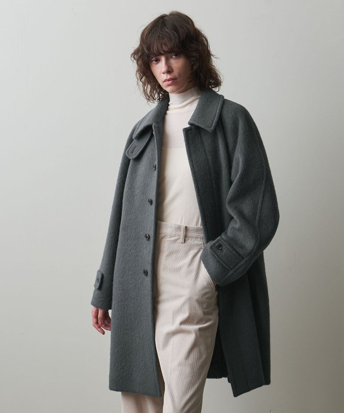【その他のブランド/Other】のSteven Alan シャギー ミドル コート インテリア・キッズ・メンズ・レディースファッション・服の通販 founy(ファニー) https://founy.com/ ファッション Fashion レディースファッション Fashion for Women アウター Coat / Outerwear Collection コート・ロングコート・ピーコート Long Coats, Peacoats & More スタンド Stand Collar, Upright Stand スリーブ Sleeve, Long Sleeve / Short Sleeve バランス Balance, Style Balance ミドル Middle Length, Mid Height |ID: prp329100004602994 ipo3291000000032734768
