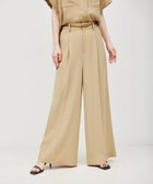 【ロペ/ROPE'】のトリアセバックサテンワイドパンツ/セットアップ対応【メディア掲載】 ベージュ(27)|ID: prp329100004603015 ipo3291000000032734971